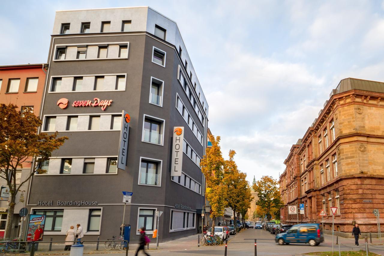 Sevendays Hotel Boardinghouse Mannheim Bagian luar foto